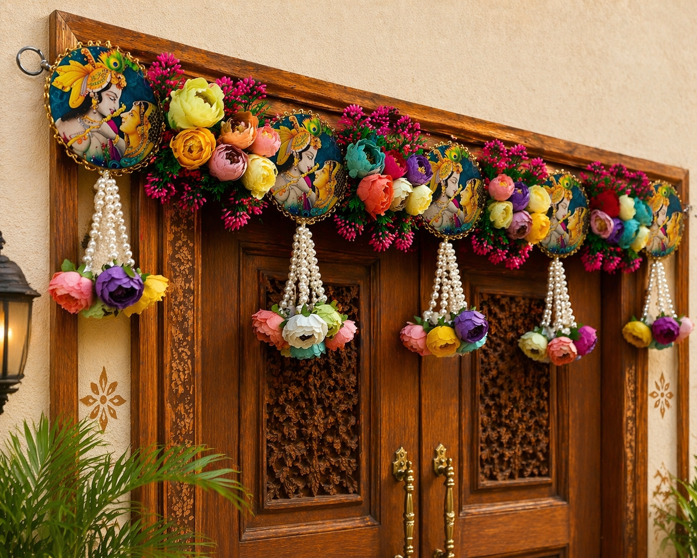 Nutts Handmade Traditional Bandhanwar Door Hanging