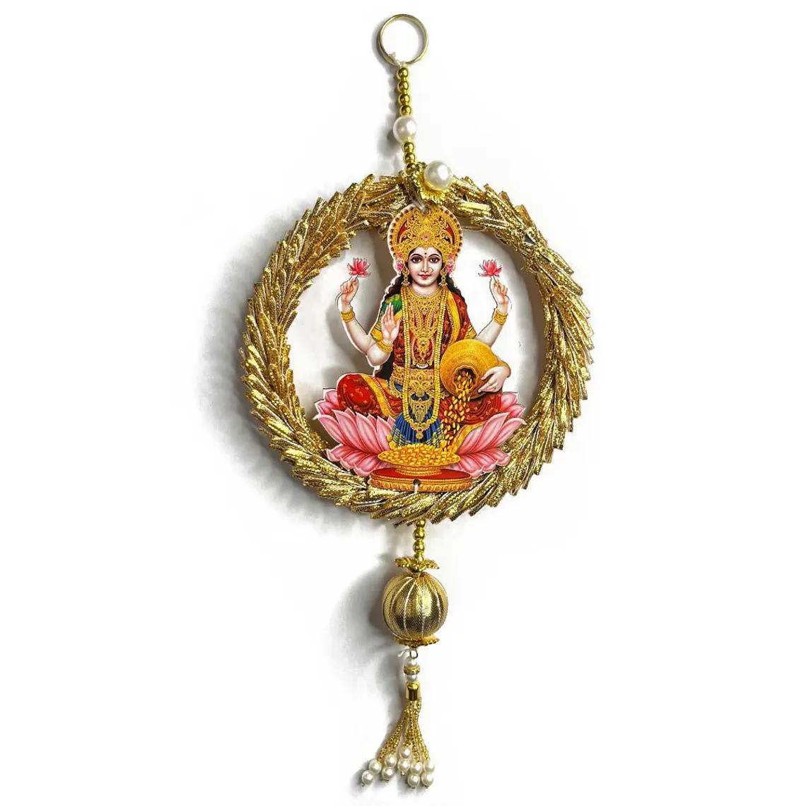 Nutts Handmade L Wall Hanging Decorative | Traditional for Home Festival Decoration Pack of 2 (Small149)