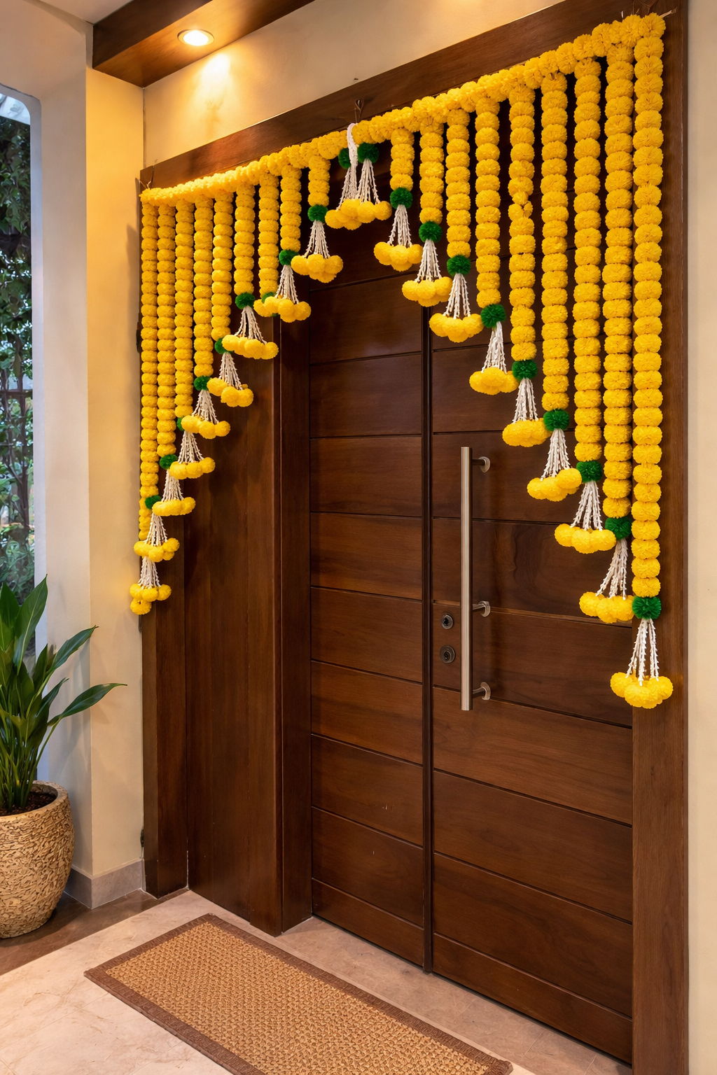 Nutts Decorative Bandhanwar Toran for Door Entrance and Wall Decor
