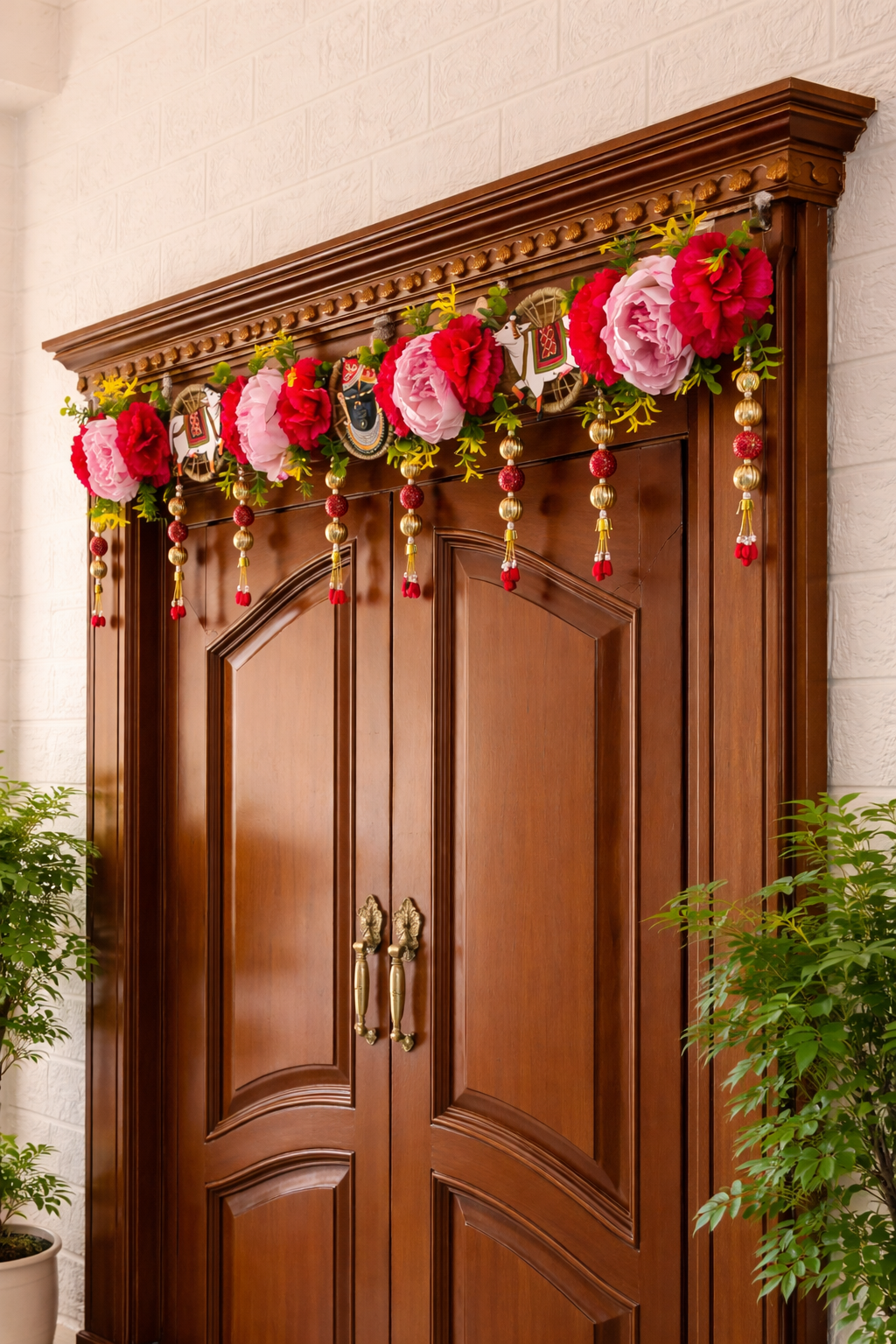Nutts Traditional Festive Bandhanwar Hanging Decor