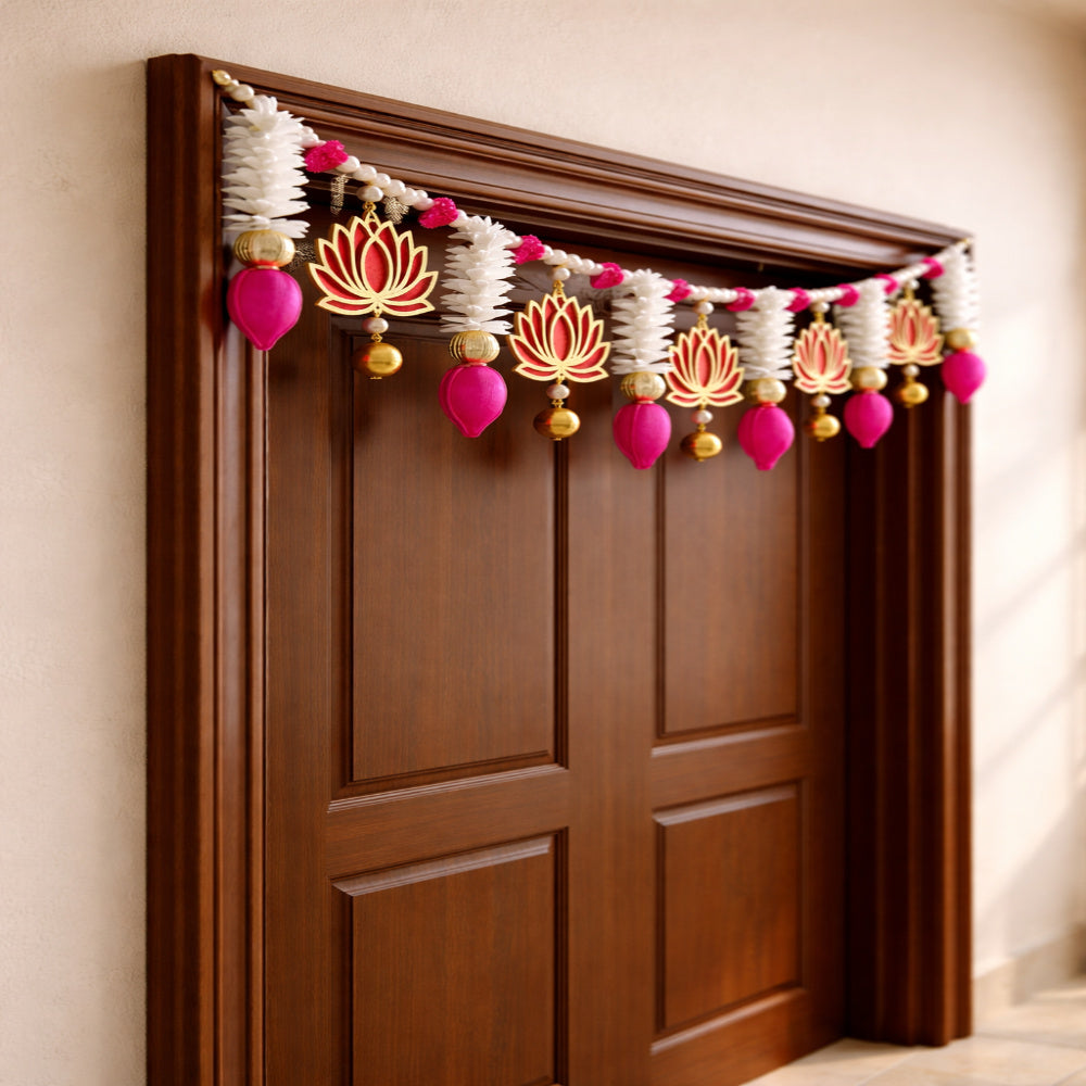 Nutts Handmade Floral Toran Bandhanwar Decor