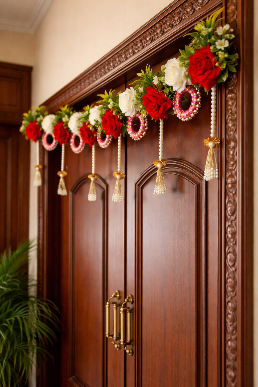 Nutts Traditional Indian Bandhanwar Toran for Festive Decor