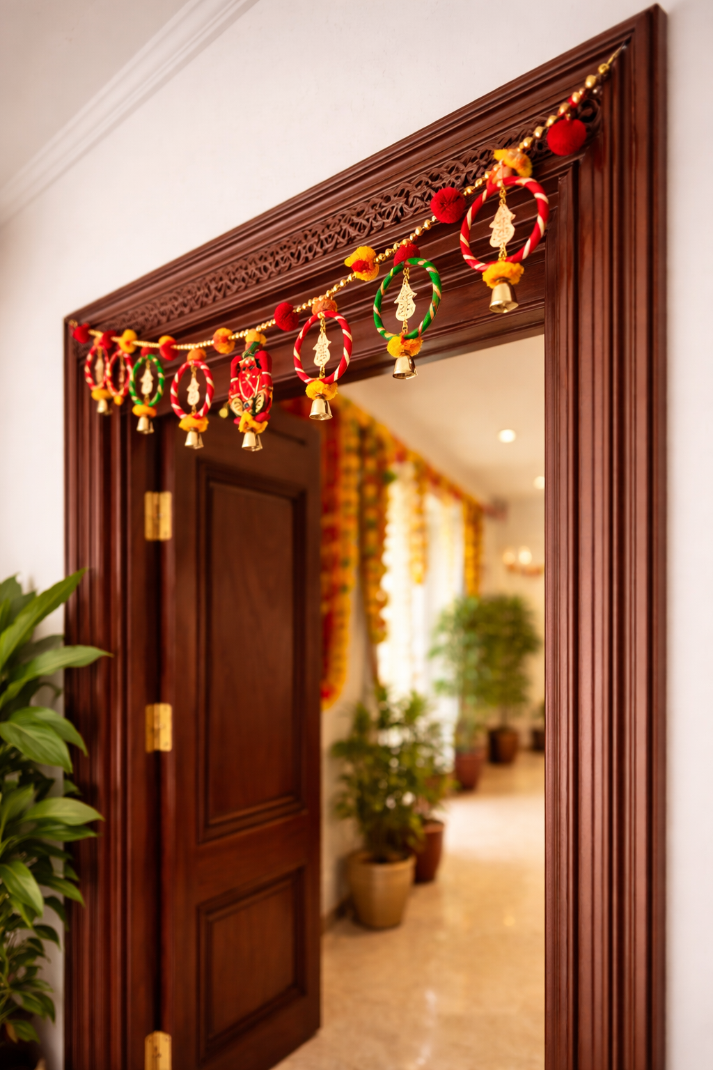 Nutts Ethnic Bandhanwar Door Decor for Indian Festivals