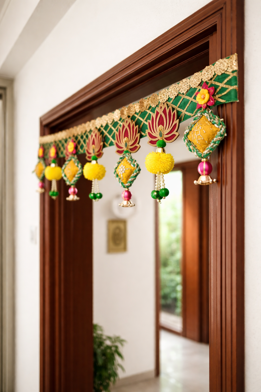 Nutts Traditional Bandhanwar Door Hanging for Festive Home Decor