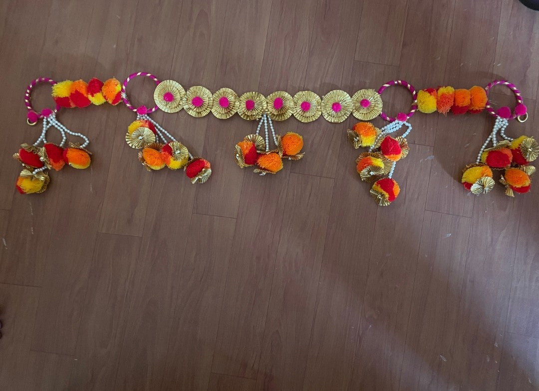 Nutts Ethnic Traditional Bandhanwar for Door Hanging Décor