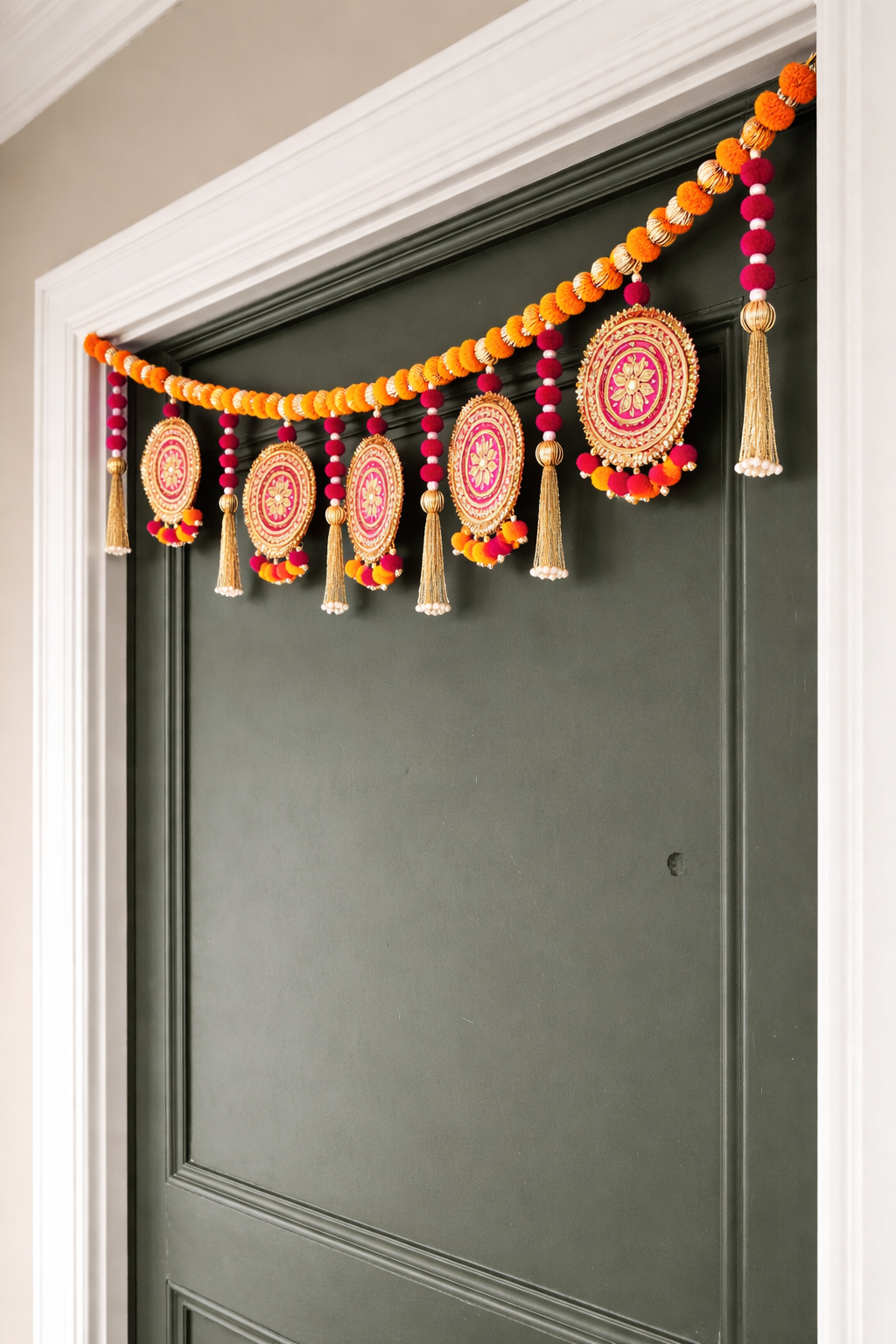 Nutts Traditional Festive Bandhanwar for Door Decoration
