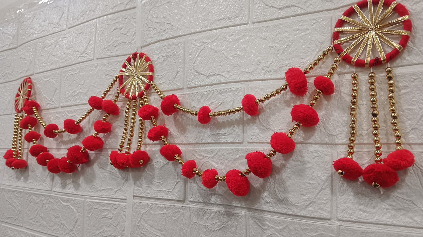 Nutts Traditional Handmade Bandhanwar for Door Décor