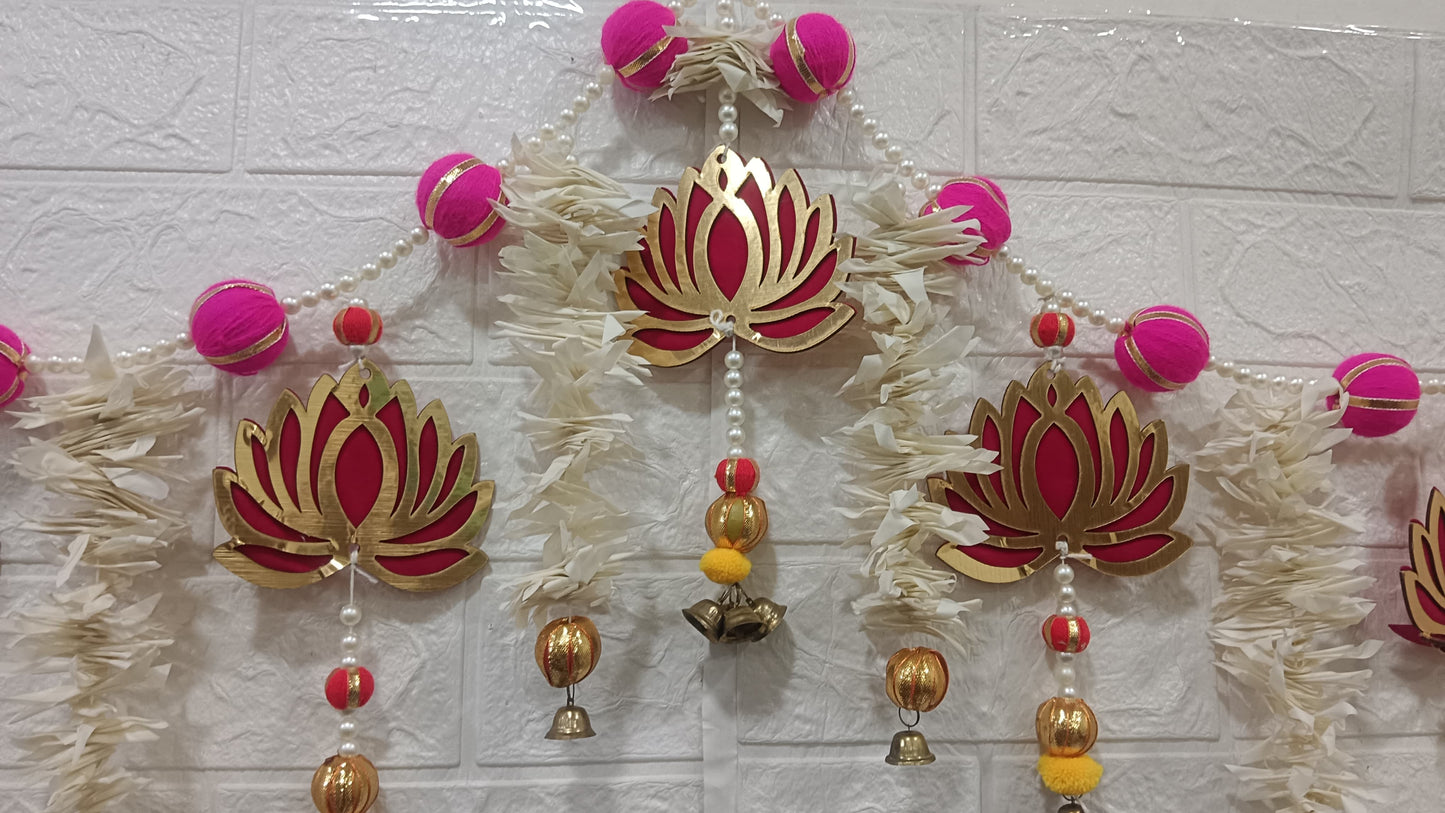 Nutts Decorative Bandhanwar Toran for Indian Festive Décor