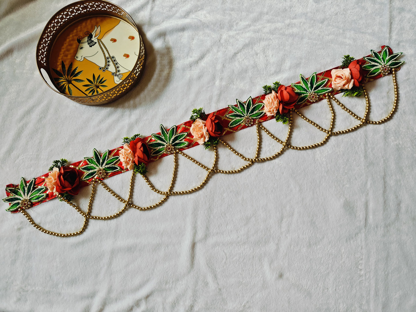 Nutts Traditional Bandhanwar Toran for Festive Entrance Decoration
