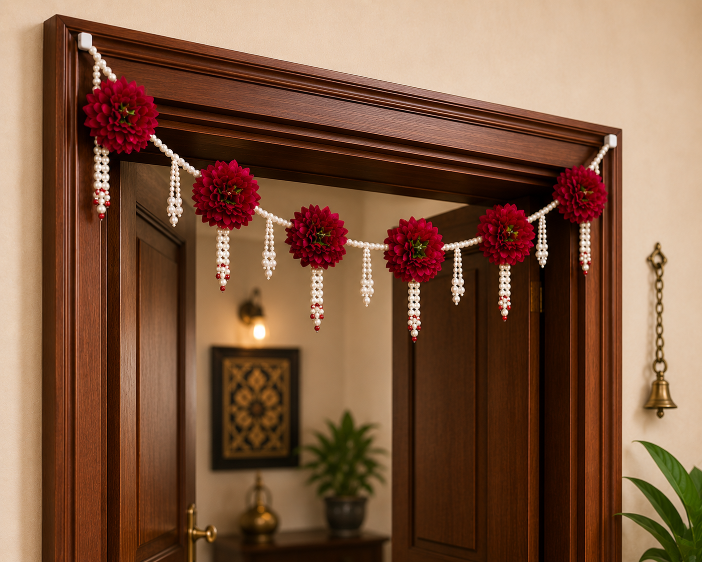 Nutts Handmade Decorative Festive Door Bandhanwar