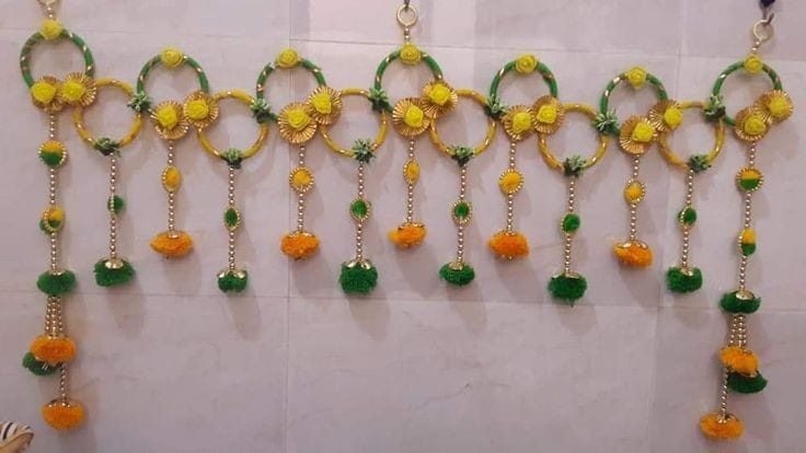 Nutts Handmade Bandhanwar Toran Door Hanging for Home Decor