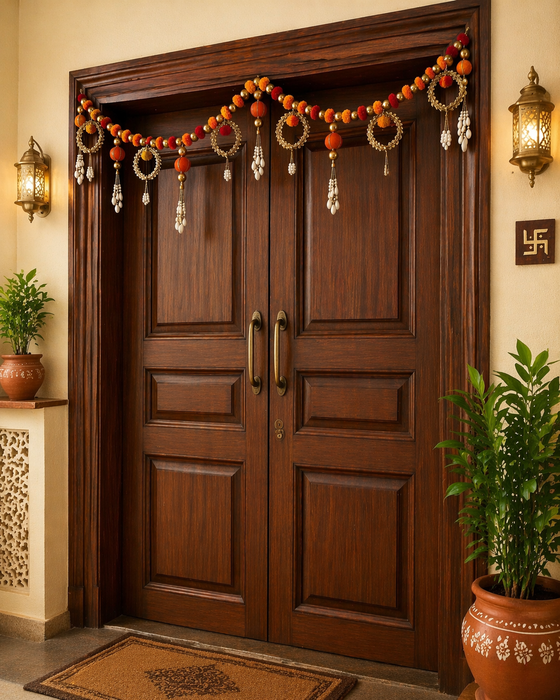 Nutts Decorative Traditional Bandhanwar Home Decoration