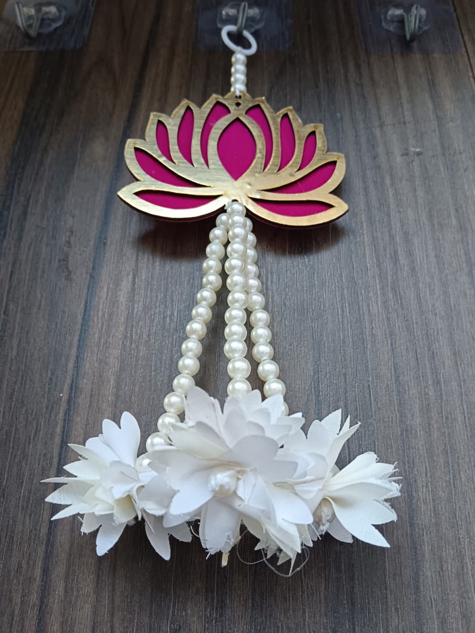 Nutts Lotus Hanging Artistic Decor For Elegant Wall Styling