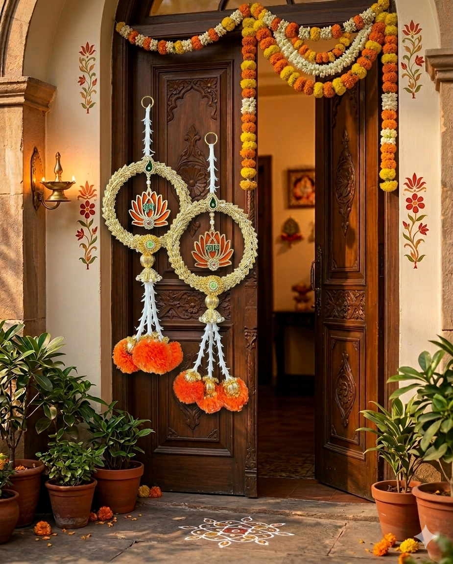 Nutts Lotus Wall Hanging For Divine And Spiritual Home Decor