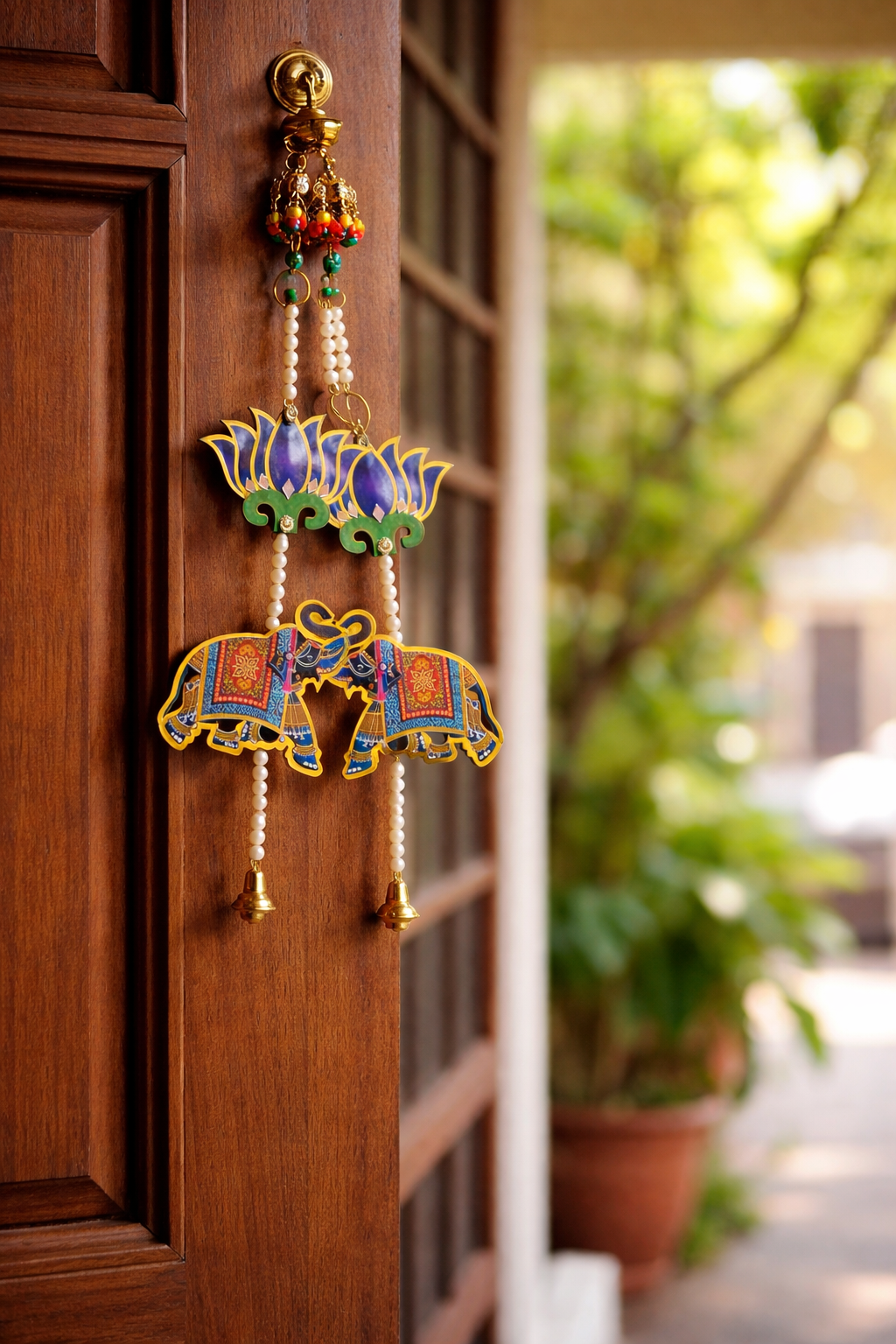 Nutts Lotus Wall Hanging For Positive Energy Home Decoration