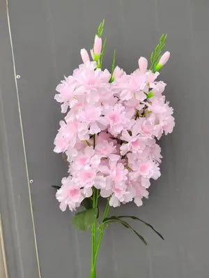 Light Pink Spring Branch-Artificial Flower Sakura Flower Bunch (Pack of 1)