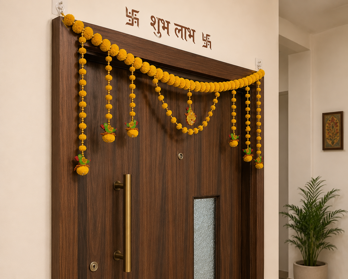 Nutts Handmade Floral Ethnic Door Toran
