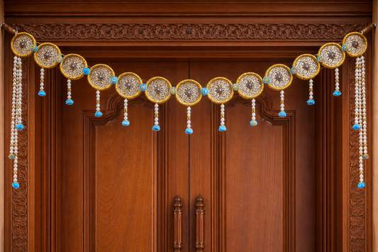 Nutts Ethnic Bandhanwar Toran for Festive Door Entrance Decor