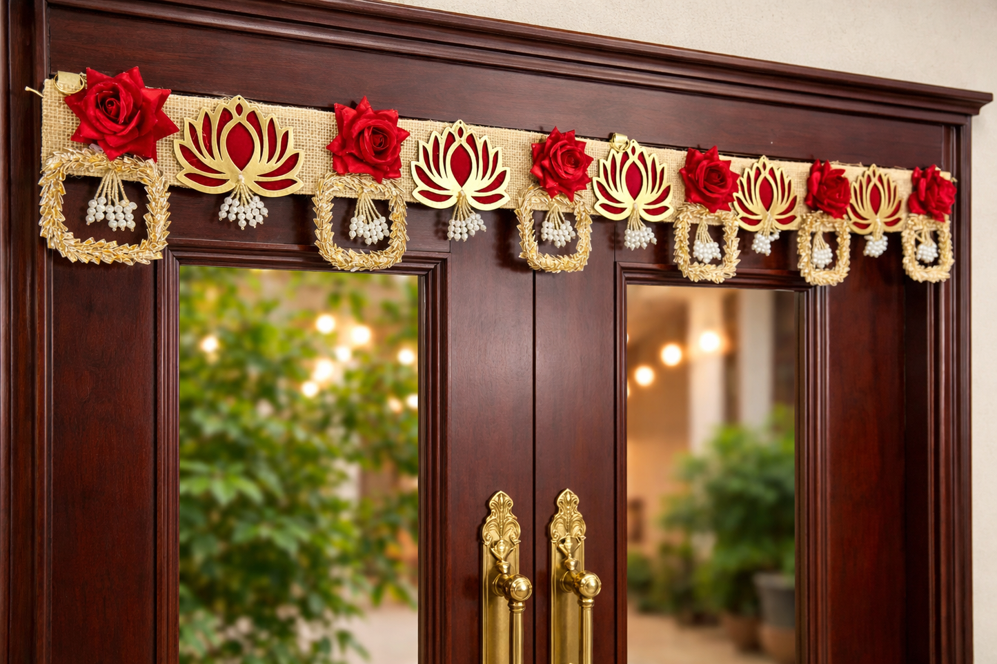 Nutts Colorful Bandhanwar Door Decor for Indian Homes
