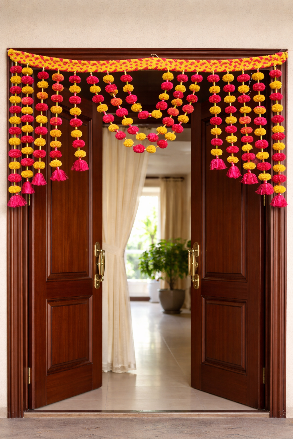 Nutts Ethnic Bandhanwar Toran for Main Door and Home Decor