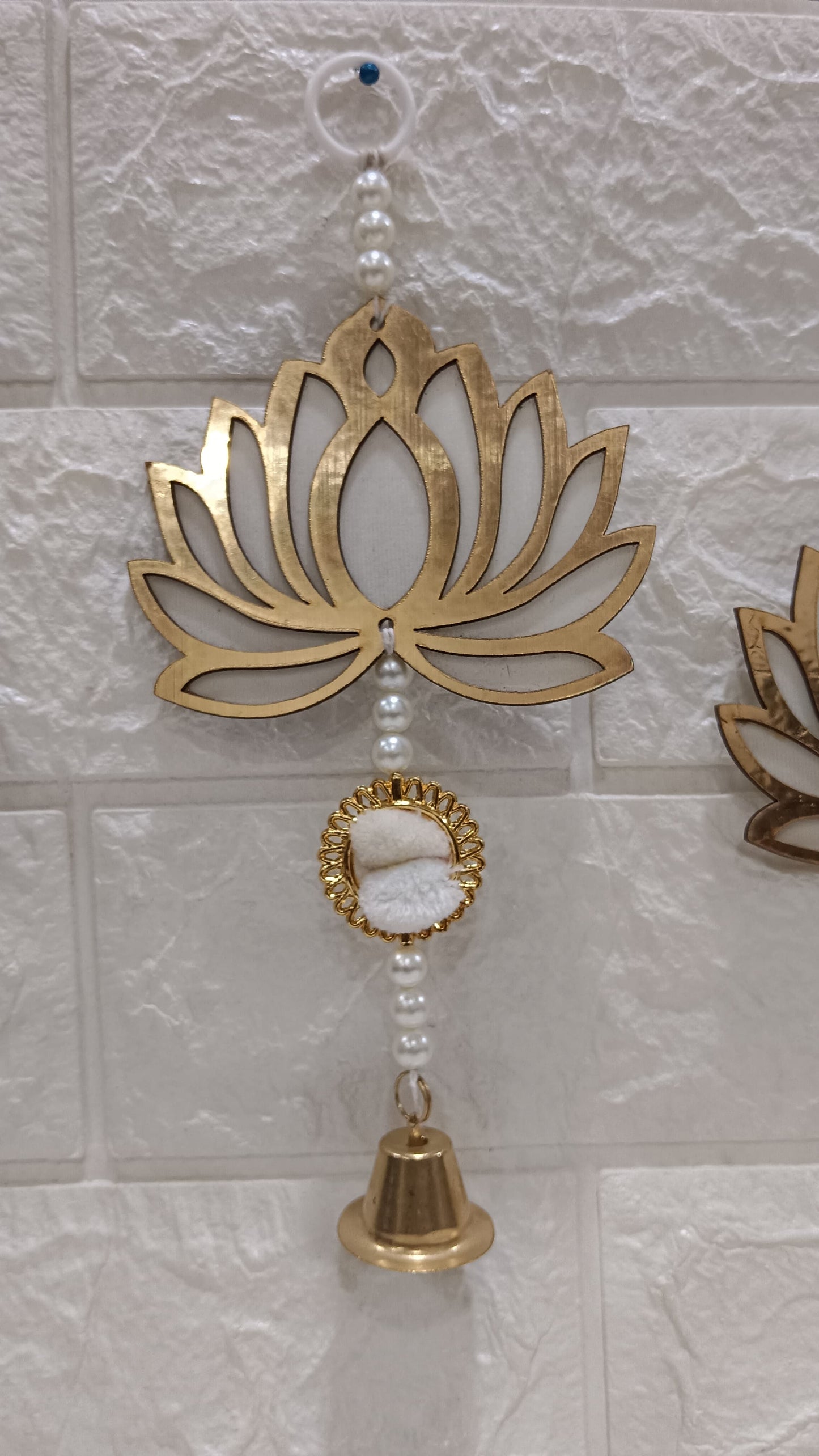 Nutts Lotus Wall Hanging Stylish Home Decor For Yoga Room And Spiritual Corners