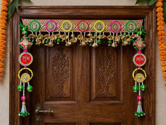 Nutts Premium Bandhanwar Toran for Festive Home Decoration