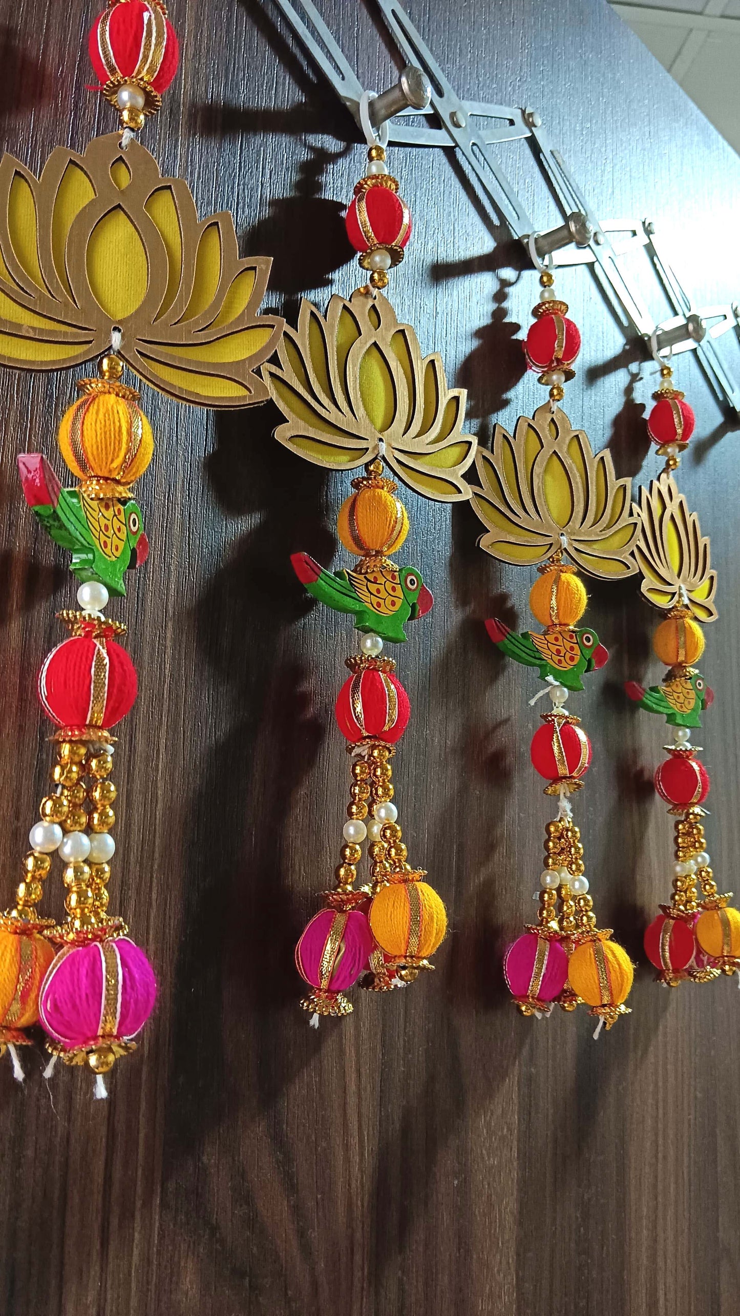 Nutts Lotus Hanging Decor Ideal For Peaceful Interior Vibes Creates Calm And Relaxing Environment Perfect For Bedroom Living Room And Meditation Area