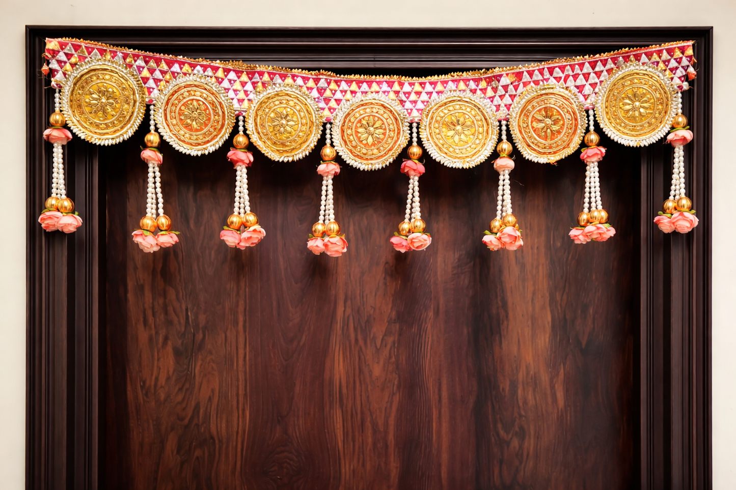 Nutts Handmade Bandhanwar Toran for Indian Festive Door Decoration
