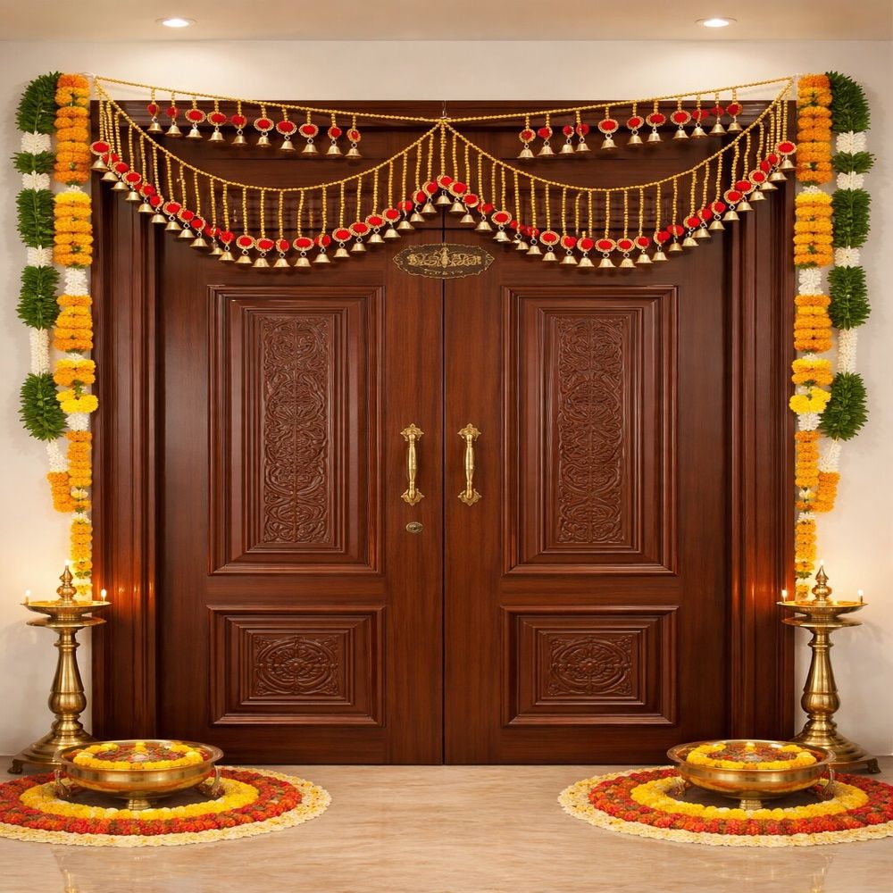 Nutts Ethnic Bandhanwar Door Hanging for Festive, Pooja and Traditional Décor