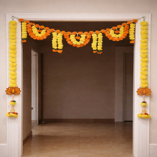 Nutts Traditional Decorative Bandhanwar for Door Entrance & Festive Home Décor