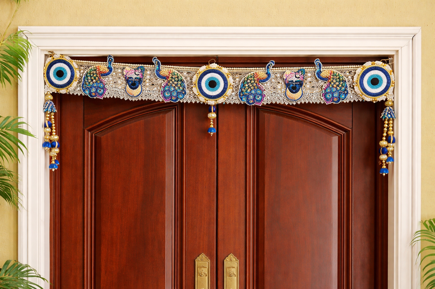 Nutts Traditional Bandhanwar for Pooja Room Door Decor
