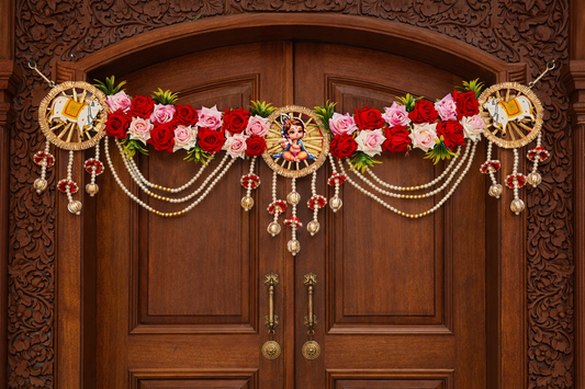 Nutts Elegant Bandhanwar Door Hanging for Festive Use