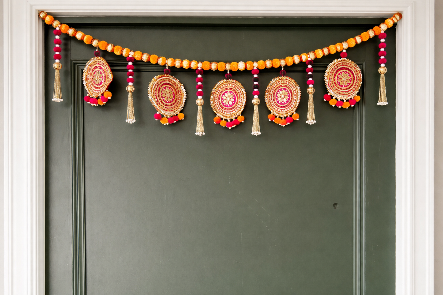 Nutts Traditional Festive Bandhanwar for Door Decoration