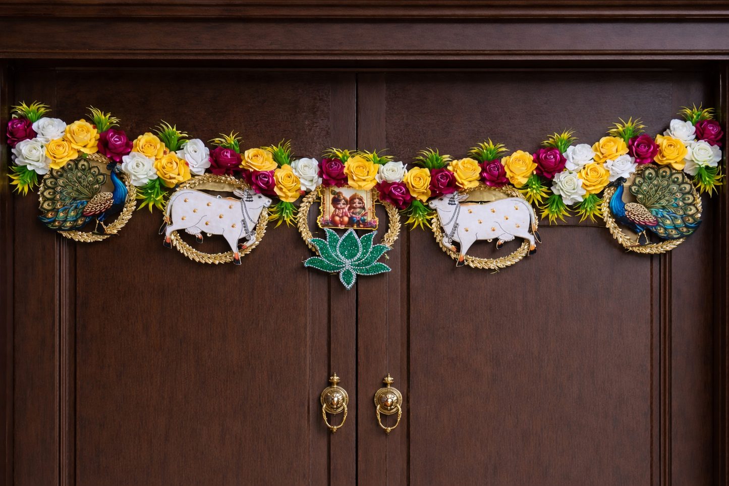 Nutts Traditional Bandhanwar Toran for Door Entrance Home Decor