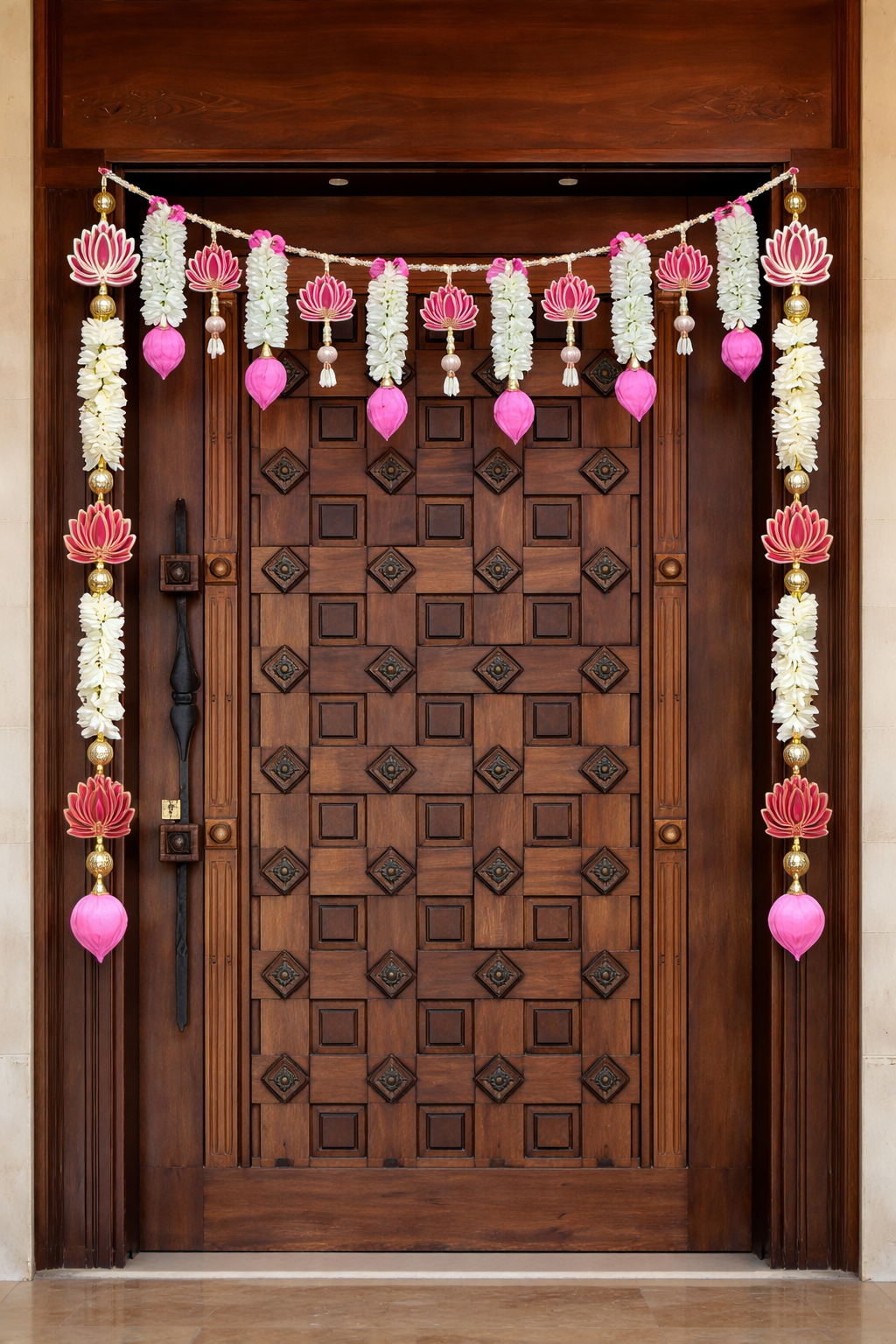Nutts Indian Festive Bandhanwar Toran for Entrance Decor