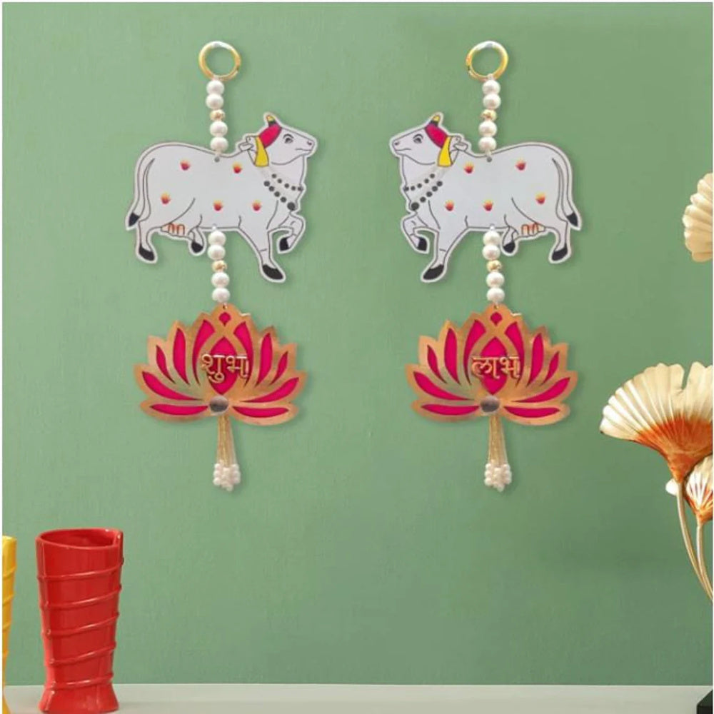 Nutts Lotus Hanging Decorative Piece Adds Elegant Look To Living Room And Bedroom Enhances Interior Design