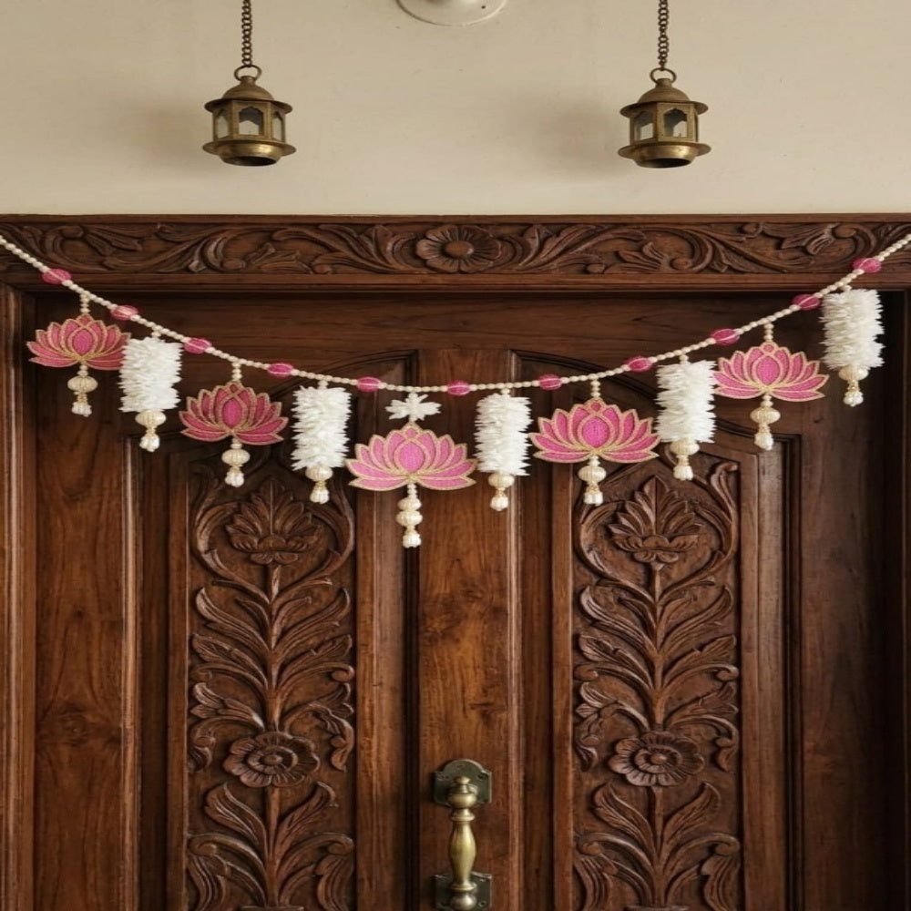 Nutts Handmade Festive Floral Bandhanwar Toran