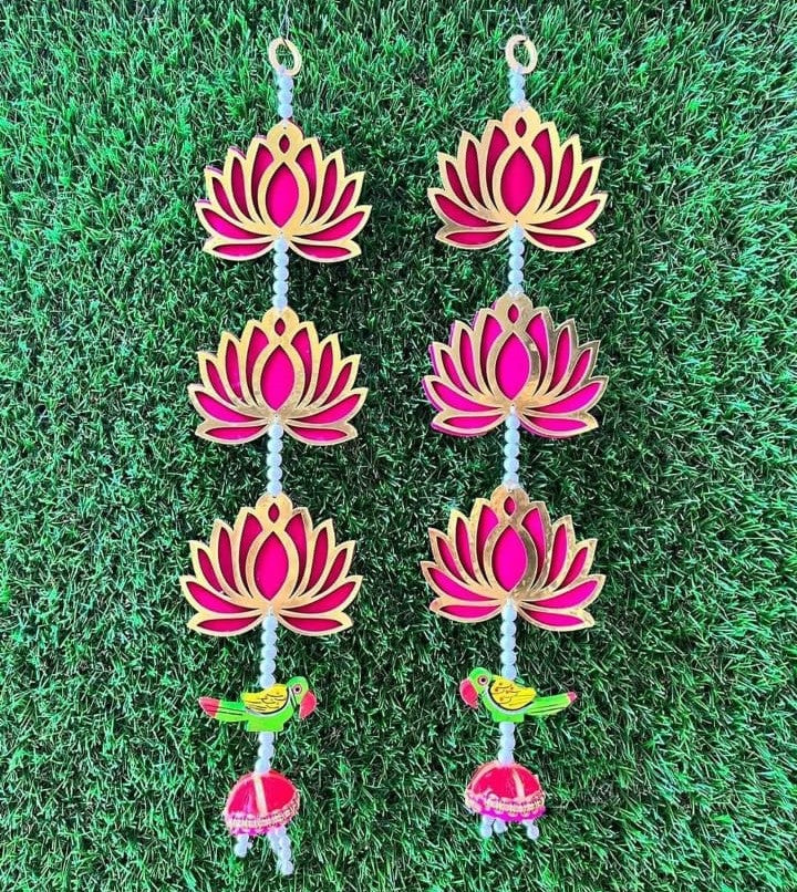 Nutts Lotus Hanging Decor Ideal For Home Styling Ideas Enhances Interior Spaces With Modern And Spiritual Lotus Design Perfect For Wall Decoration