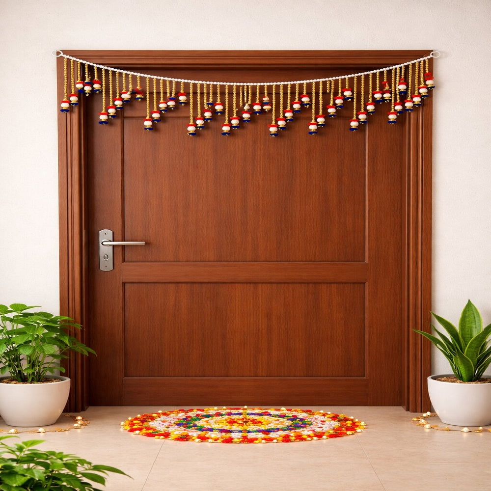 Nutts Traditional Bandhanwar Door Hanging for Festive Home Décor