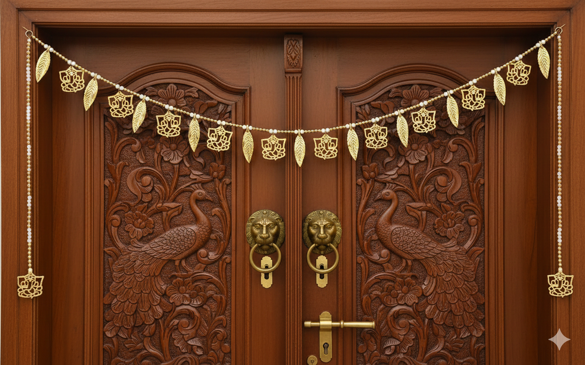Nutts Classic Bandhanwar Toran for Door Hanging Festive Décor