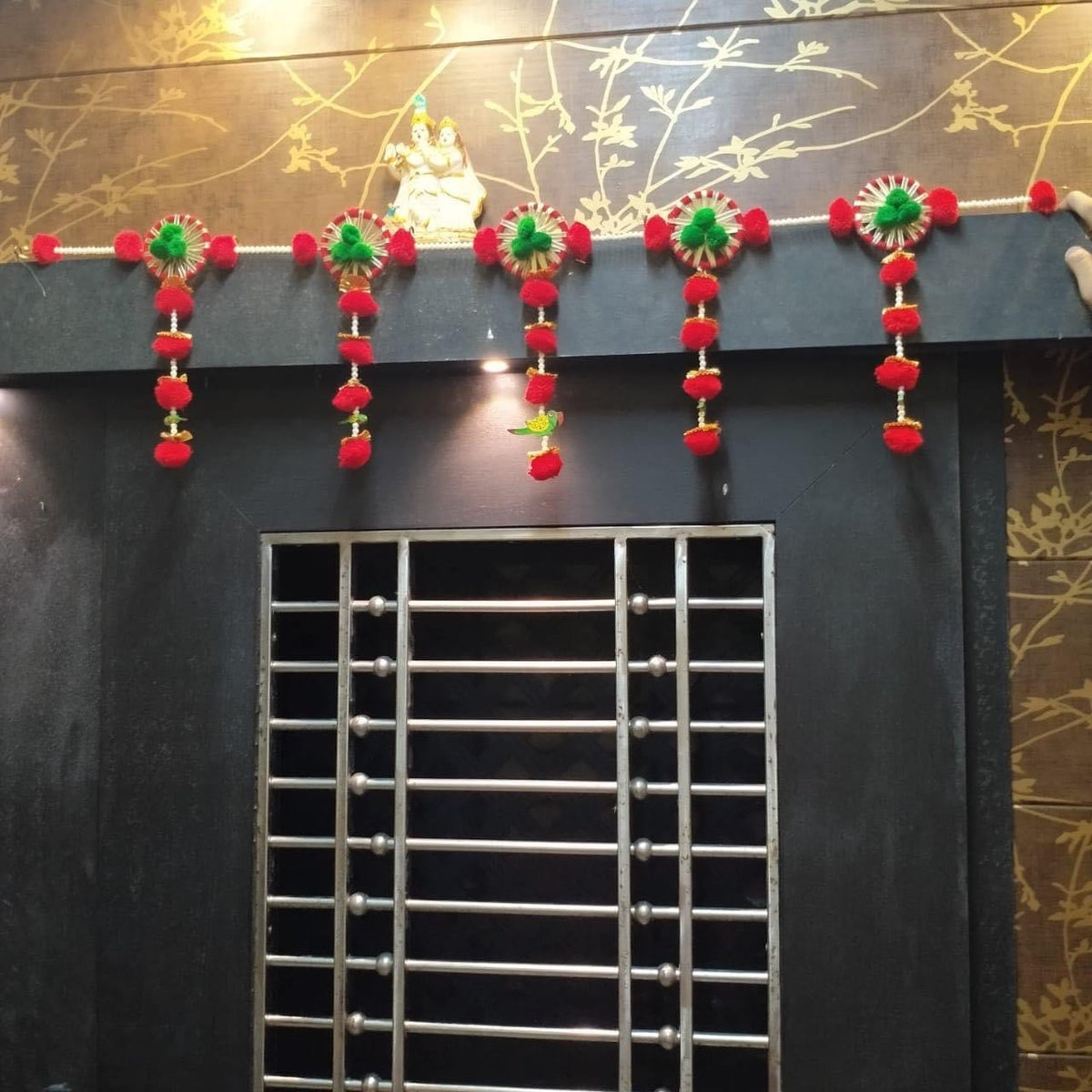 Nutts Decorative Bandhanwar Door Hanging for Festive and Spiritual Spaces