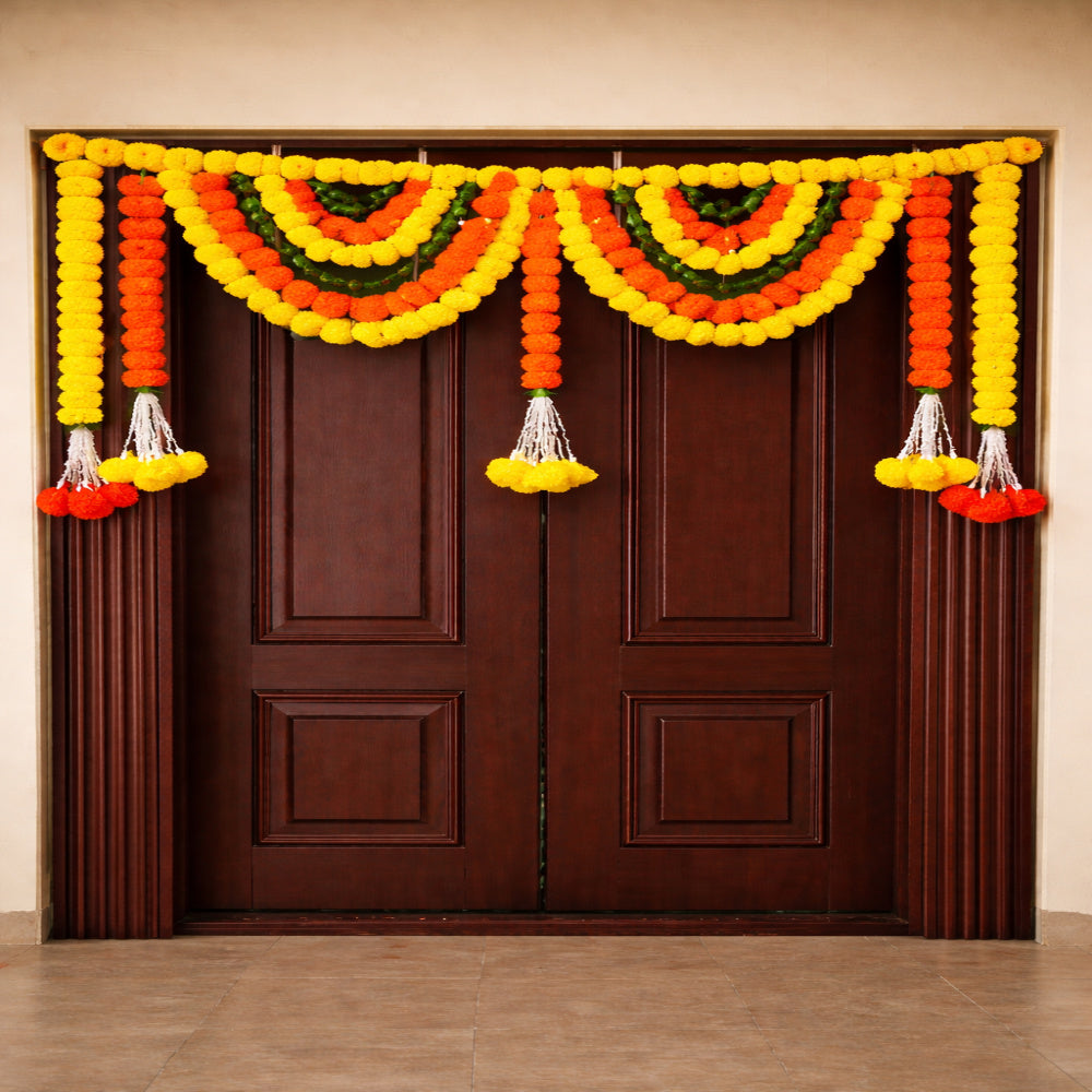 Nutts Handmade Handmade Bandhanwar Door Decor