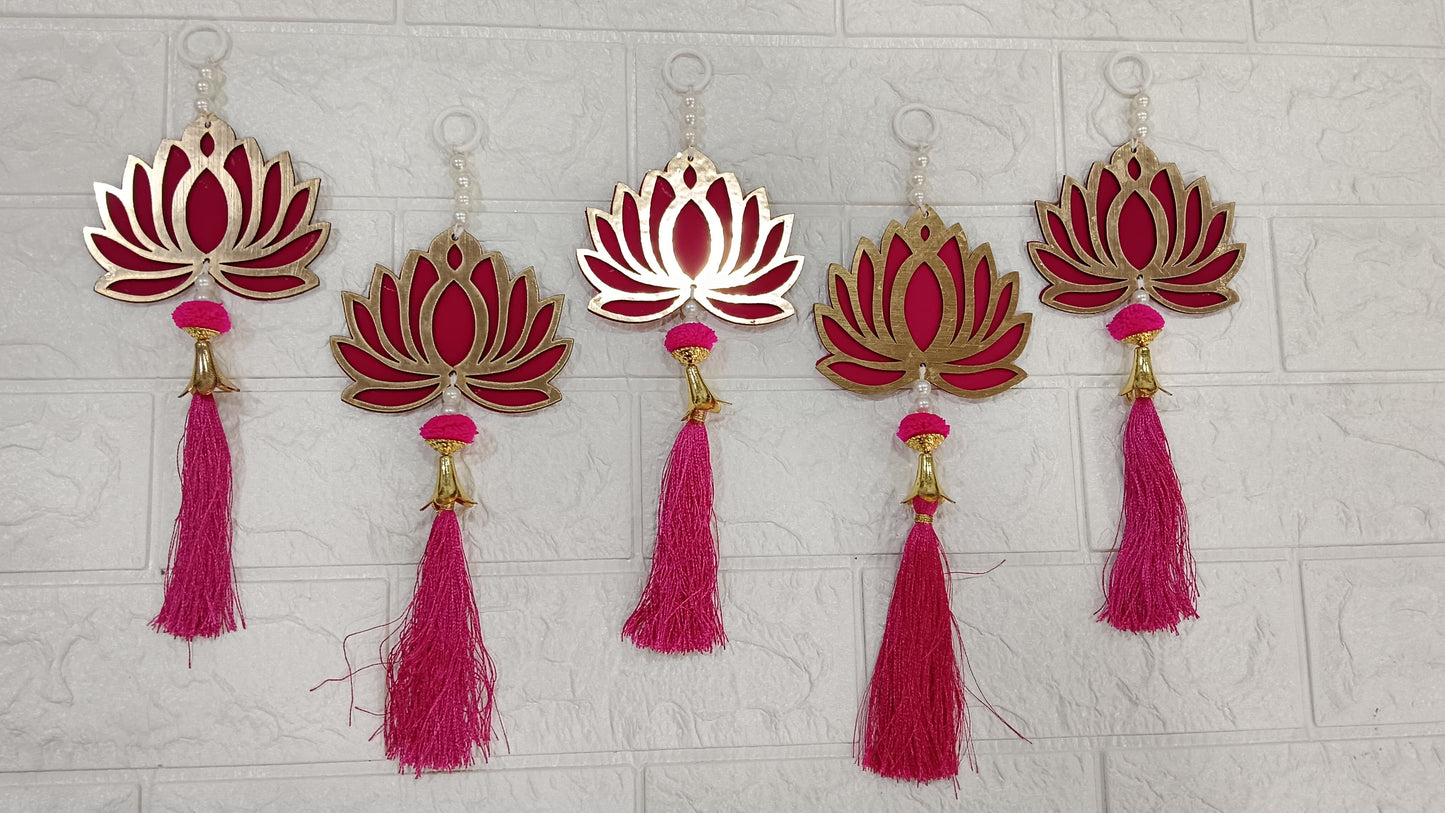 Nutts Lotus Wall Hanging Classic Decorative Piece For Home Decor Adds Timeless Elegance Ideal For Traditional And Modern Interiors