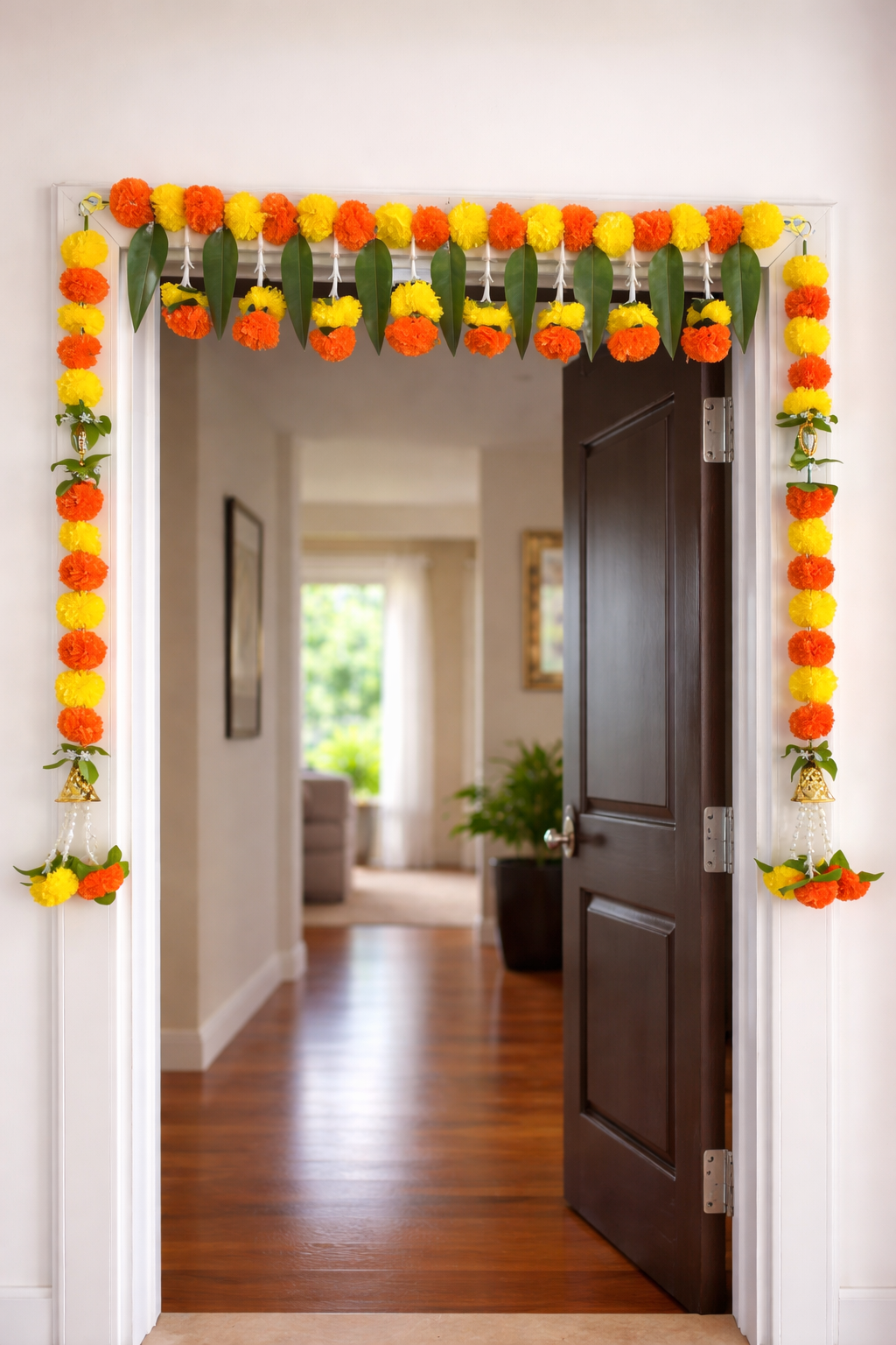 Nutts Festive Bandhanwar Toran for Home Entrance Decor
