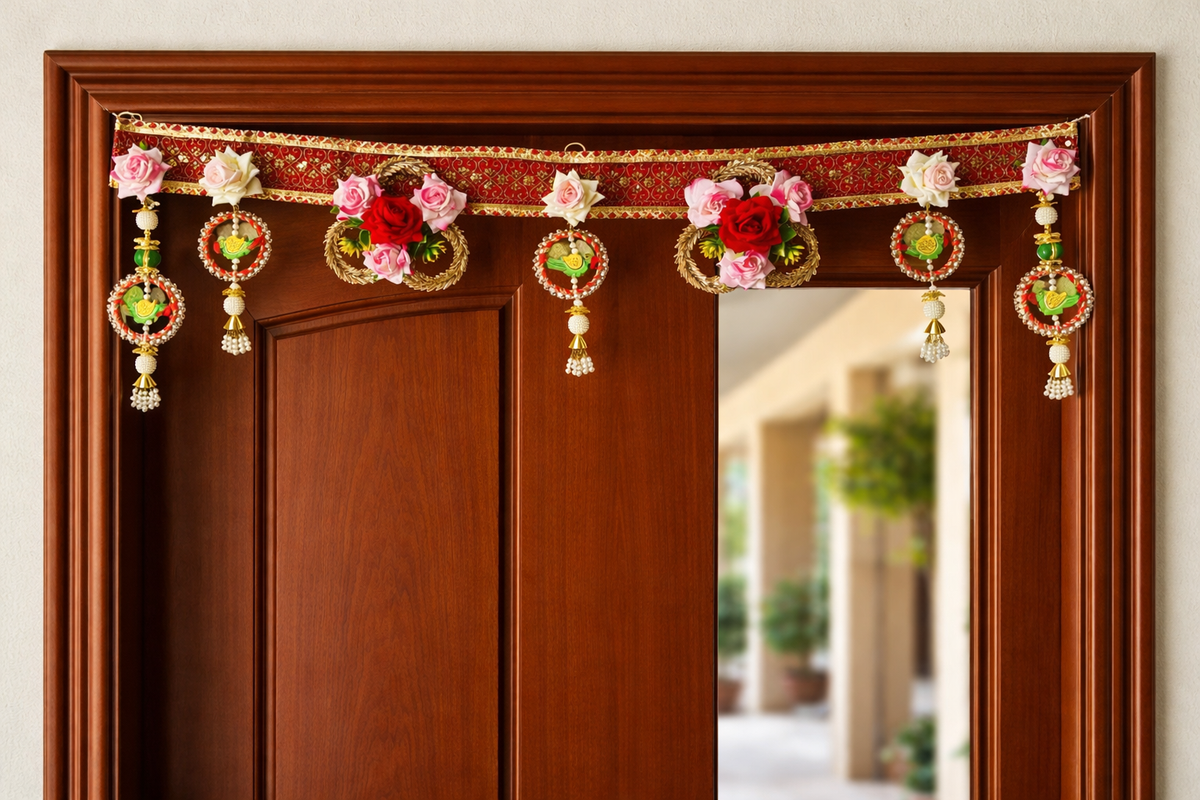 Nutts Classic Indian Bandhanwar Toran for Door and Wall Decoration