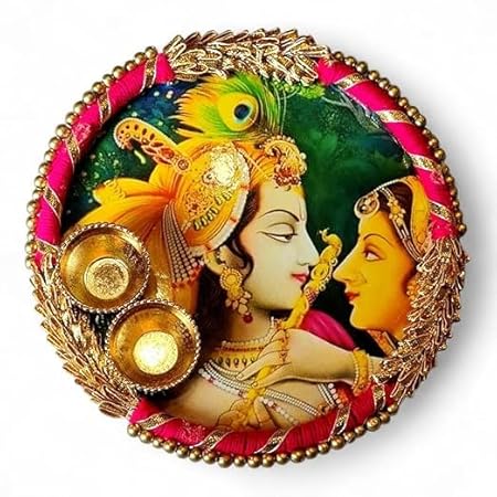 Nutts Decorative Traditional Pooja Festival Prayer with Elegant Design for Daily Worship Temple Home Celebration Spiritual Ritual Use(Pack Of 1) (PoojaP06)
