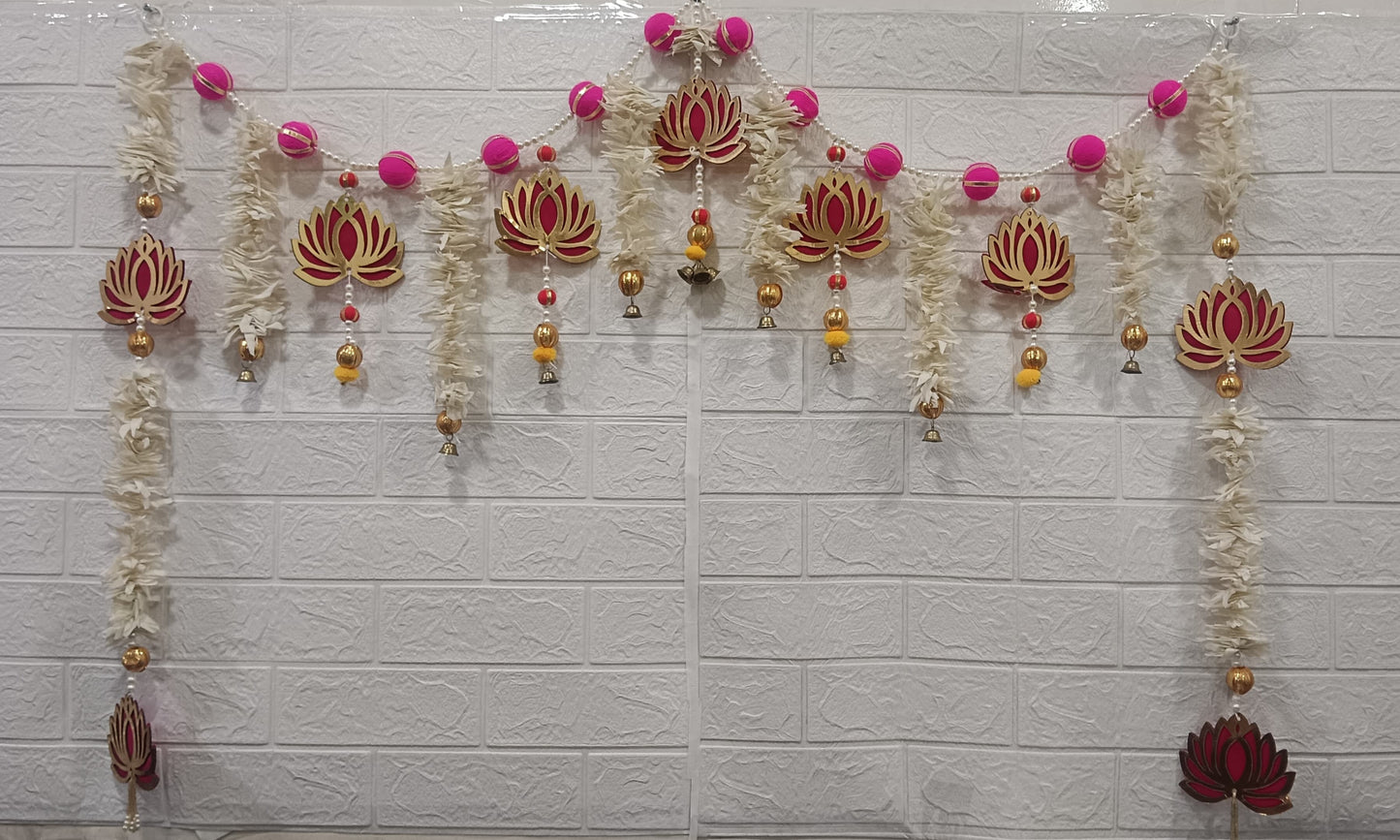 Nutts Decorative Bandhanwar Toran for Indian Festive Décor