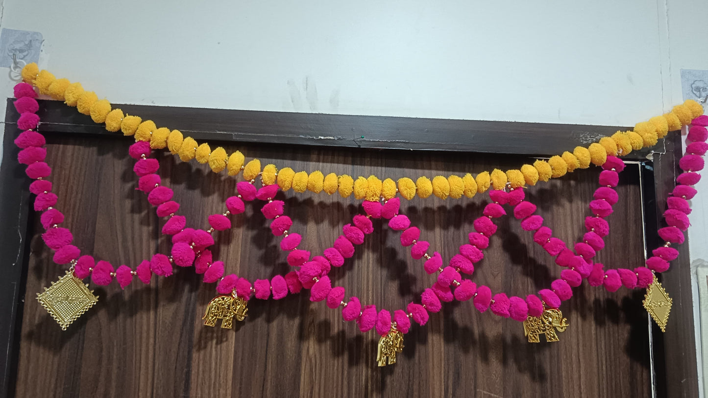 Nutts Ethnic Traditional Bandhanwar Hanging Decor