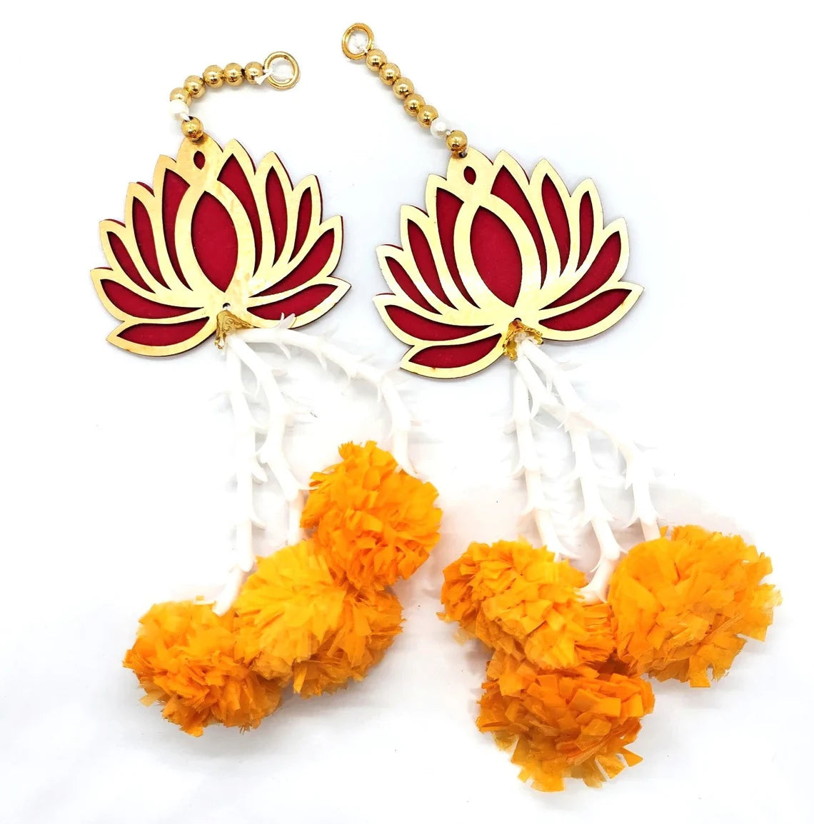 Nutts Lotus Hanging Elegant Wall Decor For Home Interior And Aesthetic Styling