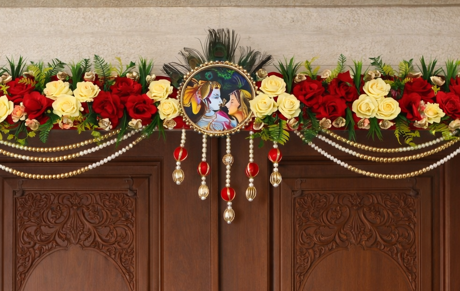 Nutts Traditional Indian Bandhanwar Toran Door Hanging Home Decor